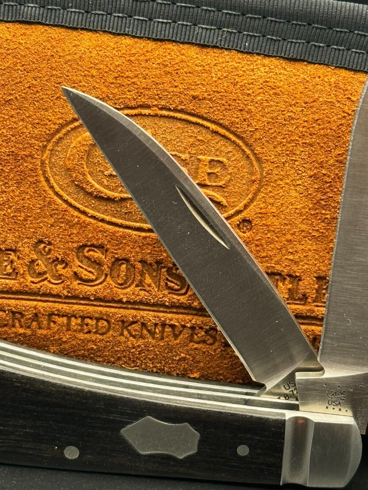 2013 CASE XX TONY BOSE WHARNCLIFFE TRAPPER IN EBONY 154CM TB722013