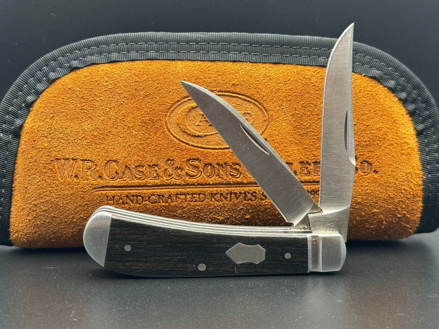 2013 CASE XX TONY BOSE WHARNCLIFFE TRAPPER IN EBONY 154CM TB722013